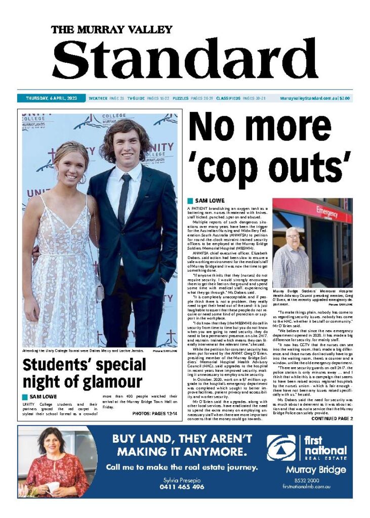 The Murray Valley Standard 6th April 2023 The Murray Valley Standard