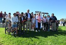 Skater success as park officially opened