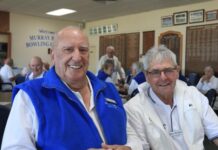 Bowling down the Murray