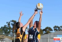 Netballers commemorate Anzac spirit