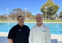 Swimming centre success