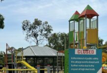 Playgrounds remain closed