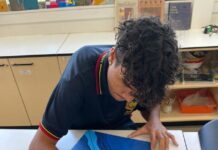 Students hits the tracks