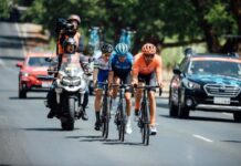 Tour Down Under starting line in ‘Bridge