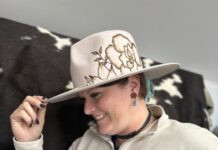 Brimming over designer hats