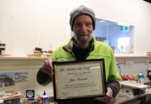 Mens Shed Has New Life Member