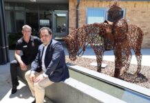 Putting service on display