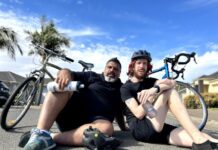 Talking loud, cycling hard