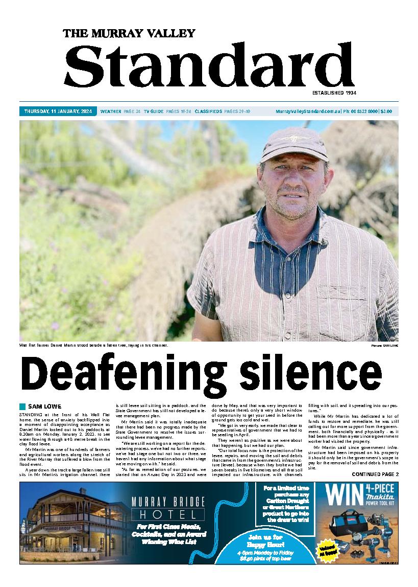 The Murray Valley Standard 11th January 2024 The Murray Valley Standard