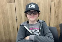 Breaking a drawing block