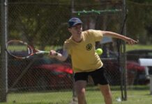 Tennis makes a racquet