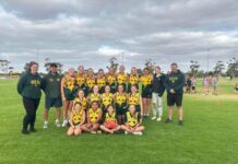 Girls footy thriving