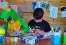 April activity at the library