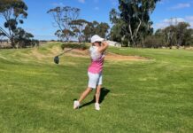 Golfing around, good times