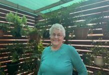 Supporting her community