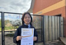 Young achiever recognised