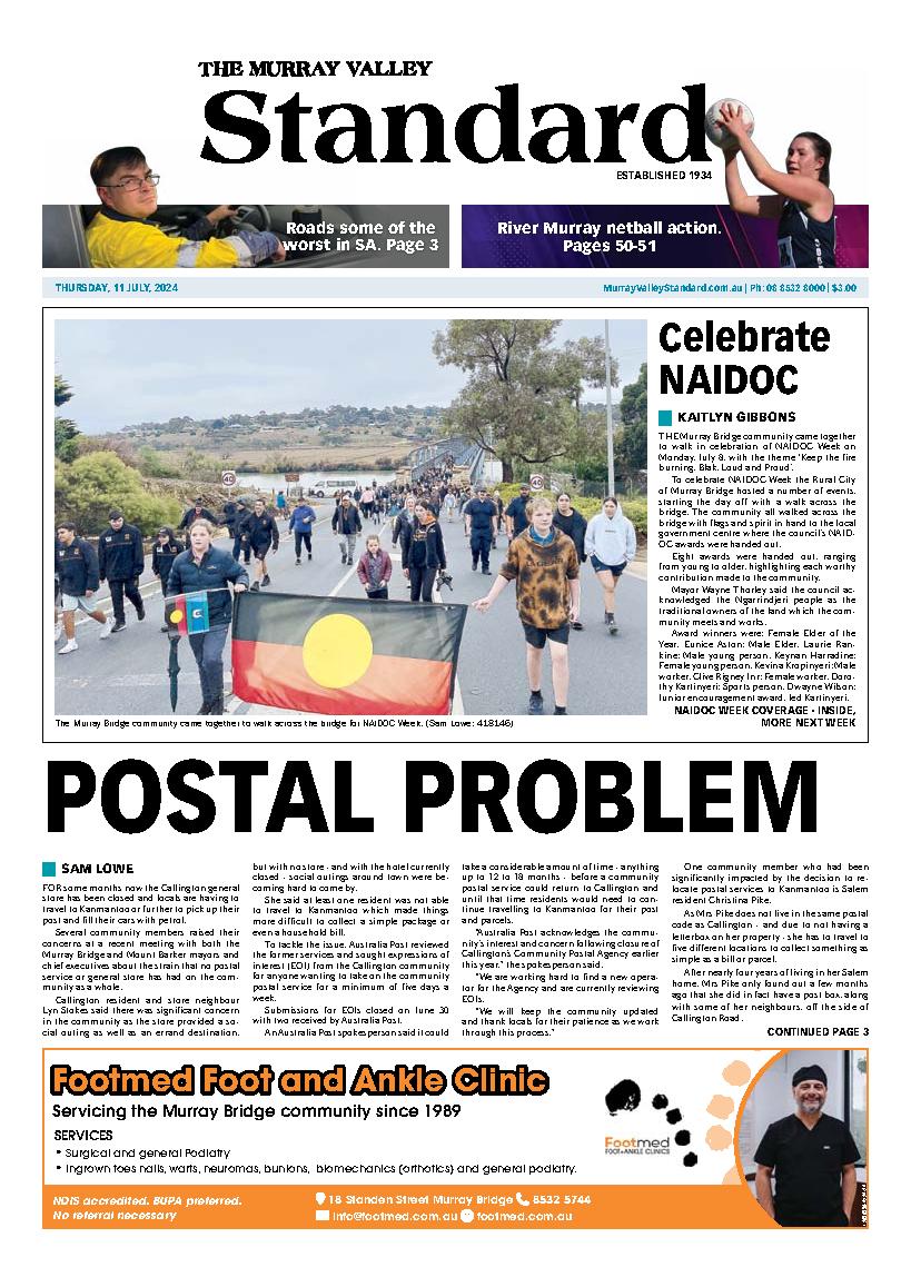 The Murray Valley Standard 11th July 2024 The Murray Valley Standard