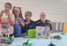 Lego expo fun for ‘Bridge