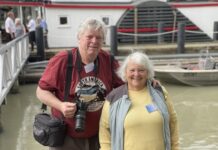 Guests board PS Marion