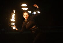 Flaming good show fun