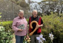 Volunteer couple give back