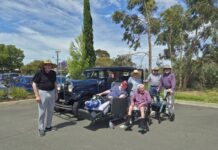 Vintage vehicles pay a visit