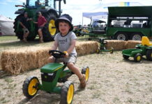 Showtime at the farm fair
