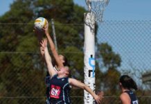 Netball action heats up