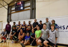 ‘Hoops’ of fun with police