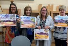 Watercolour fun at Bridge Arts