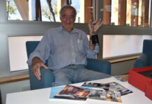 Flying high after award win