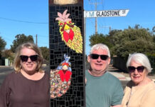 Mosaic art brightens town