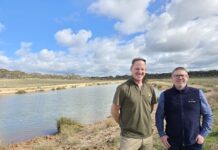 Water gives fish new life