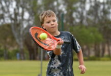 Junior tennis hits the court