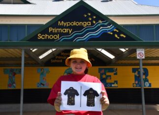 Student’s art on senior shirts