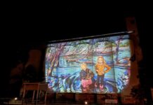 Karoonda silos light up