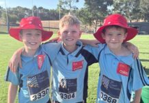 Local athletes at interclub