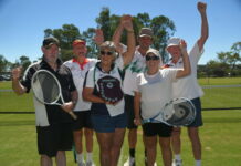 Schools win seniors tennis