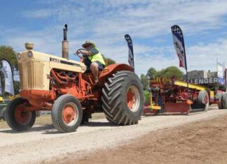 Steam engines on display