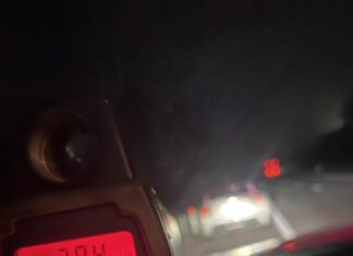 Speeding driver detected at Monteith